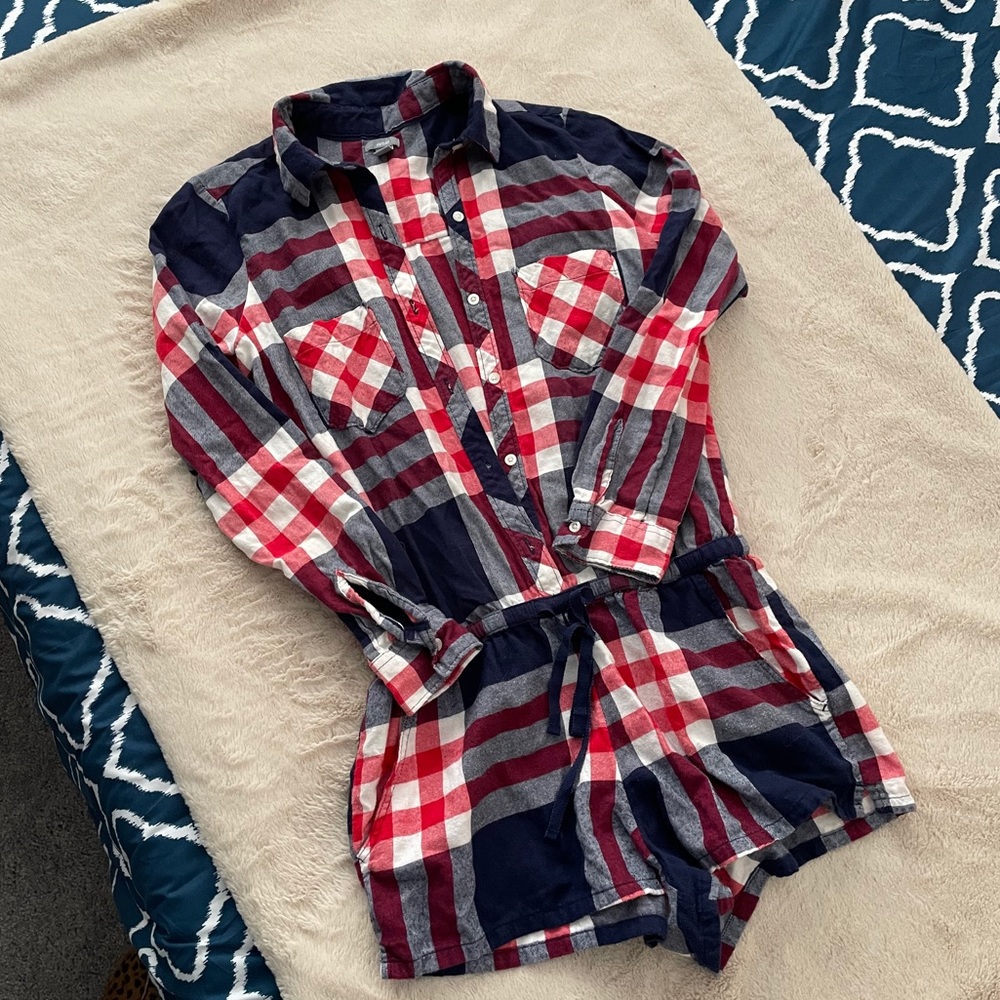 Flannel romper